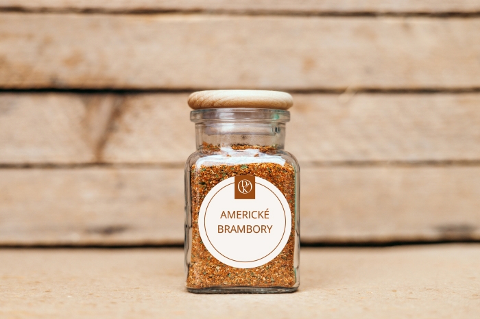 Americké brambory v kořence