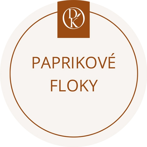 Paprikové floky červené