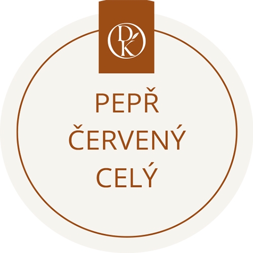 Pepř červený celý