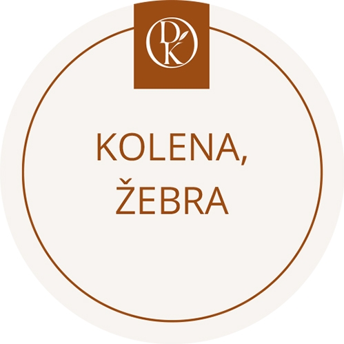Kolena, žebra