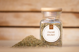 Italské bylinky v kořence