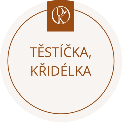 Těstíčka, křidélka