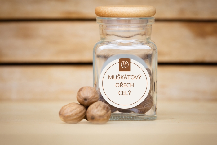 Muškátový ořech celý v kořence