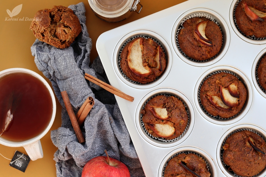 Podzimní cuketové muffiny
