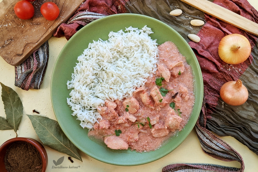  Kuřecí kari balti